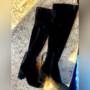 Aldo knee high boots 3” heel